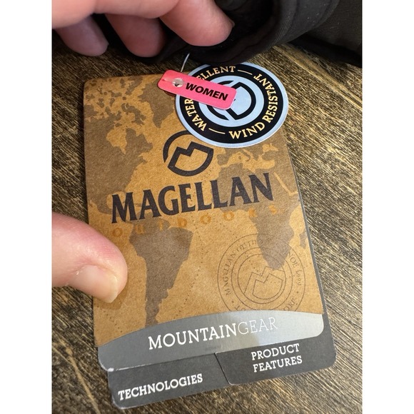 Magellan Mag Outerwear Softshell Pants Women Medium Black Ski Rain Fleece Lined - Picture 7 of 10